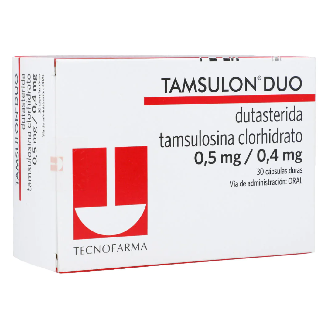 TAMSULON DUO TAMSULOSINA DUTASTERIDE 0.5-0.4MG CAP X 30 